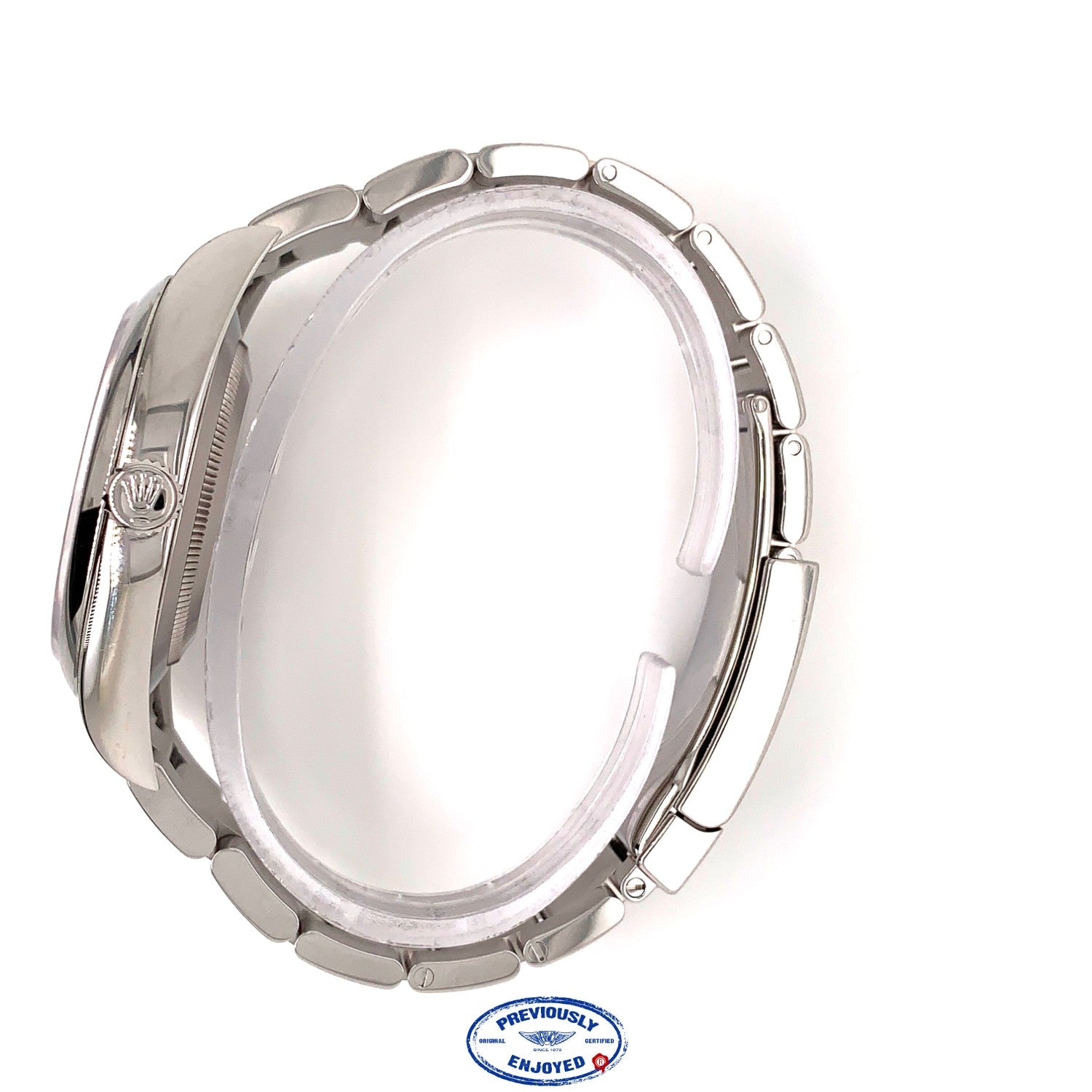 Rolex Oyster Perpetual 39mm Stainless Steel Silver Dial Y40X6T - Beverly Hills Watch Company