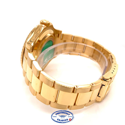 Rolex Yachtmaster 40mm Yellow Gold White Dial Watch 16628 U2VXPJ - Beverly Hills Watch Company