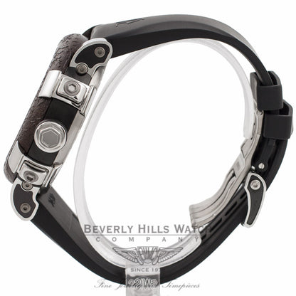 Romain Jerome Titanic DNA T-Oxy IV Chronograph 50MM Black PVD Stainless Steel Ultimate Rusted Steel Bezel CH.T.OXY3.11BB.00 GQAI6L - Beverly Hills Watch Company Watch Store