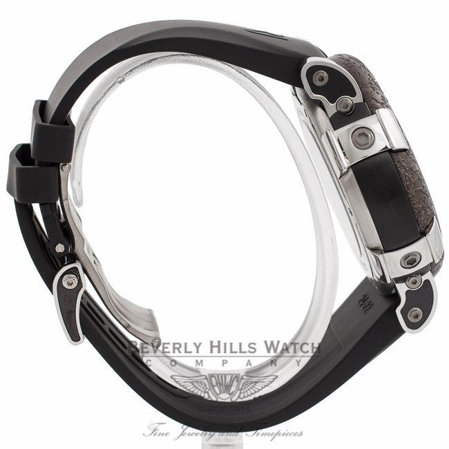 Romain Jerome Titanic DNA T-Oxy IV Chronograph 50MM Black PVD Stainless Steel Ultimate Rusted Steel Bezel CH.T.OXY3.11BB.00 GQAI6L - Beverly Hills Watch Company Watch Store