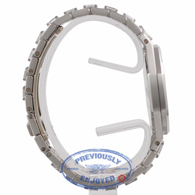 Audemars Piguet Royal Oak Platinum Mother of Pearl Diamond Dial 67606PT YICZKI - Beverly Hills Watch Company Watch Store