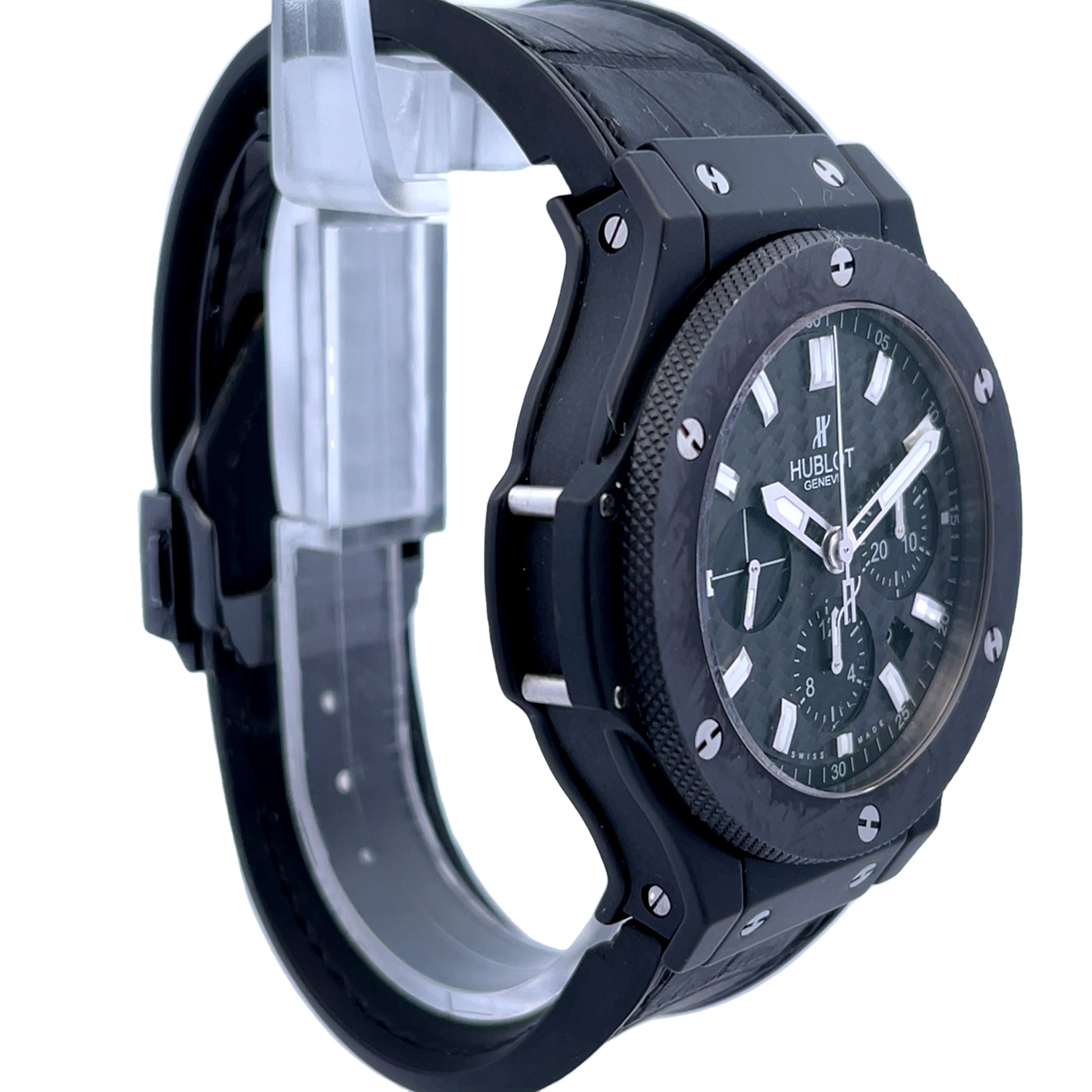 Hublot Big Bang Black Magic 44mm Ceramic Chronograph 301.CI.1770.RX - Beverly Hills Watch Company