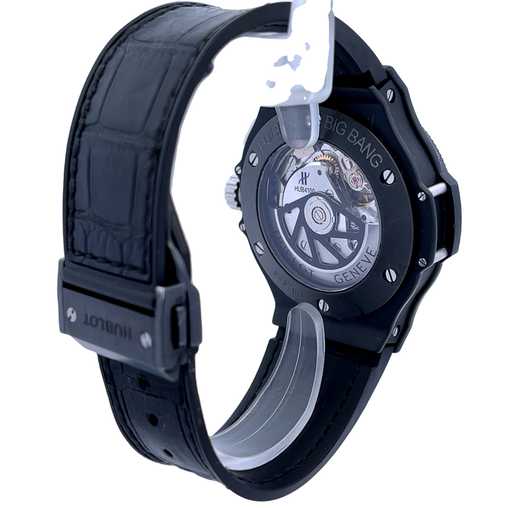 Hublot Big Bang Black Magic 44mm Ceramic Chronograph 301.CI.1770.RX - Beverly Hills Watch Company