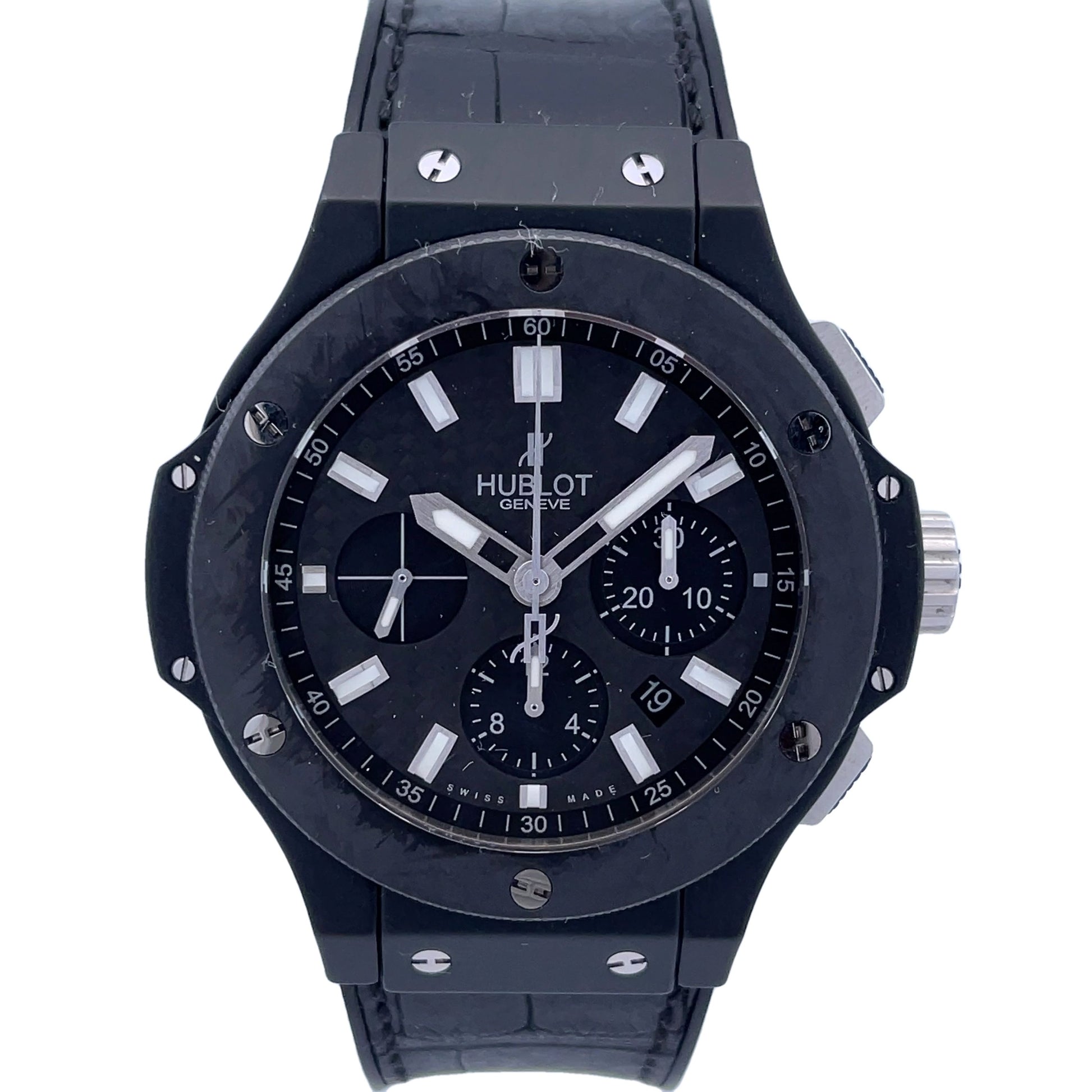 Hublot Big Bang Black Magic 44mm Ceramic Chronograph 301.CI.1770.RX - Beverly Hills Watch Company