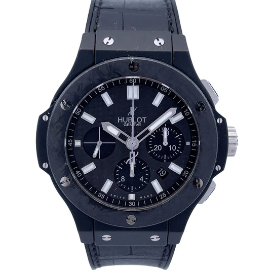 Hublot Big Bang Black Magic 44mm Ceramic Chronograph 301.CI.1770.RX - Beverly Hills Watch Company