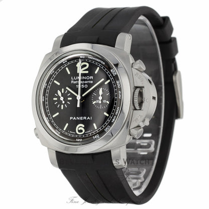 Rubber B Black Military Green Tang Buckle for Panerai Luminor 1950 44mm Type I P220-VCMG 1KZPVF (Strap Only) - Beverly Hills Watch Company