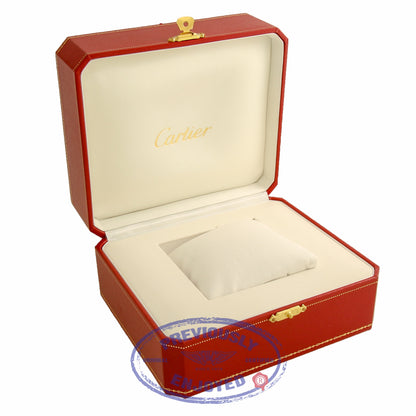 Cartier Pasha 42MM 18k White Gold Automatic Silver Dial W30187M9 RZ80KK - Beverly Hills Watch
