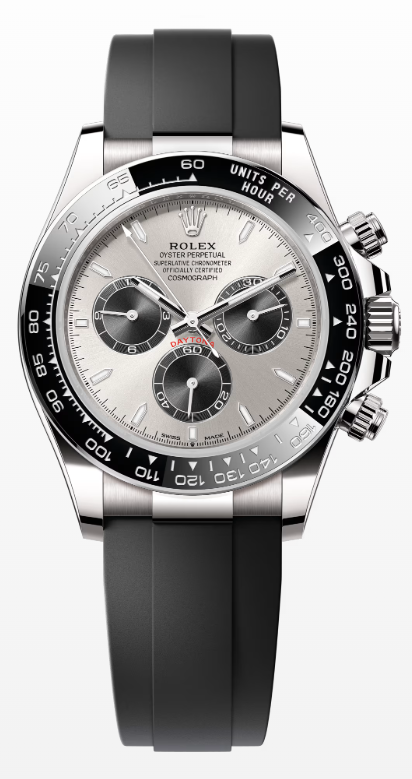 Rolex Daytona White Gold Ceramic Oysterflex 126519LN