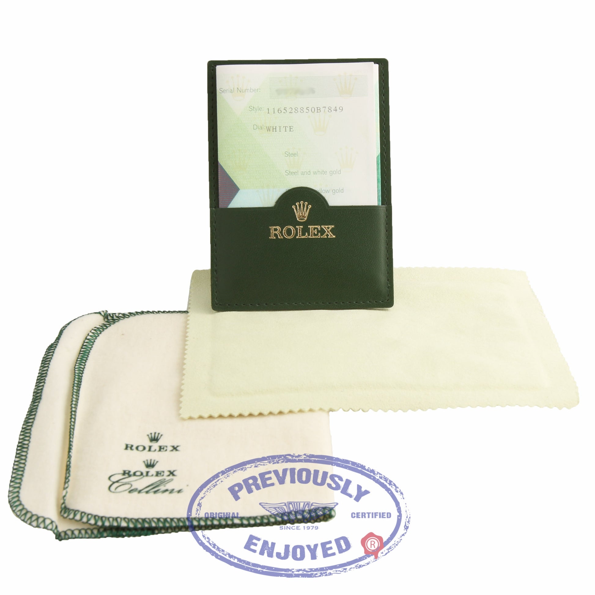 Rolex Daytona Cosmograph Yellow Gold White Index Dial Oyster Bracelet 116528 T22448 - Beverly Hills Watch Company