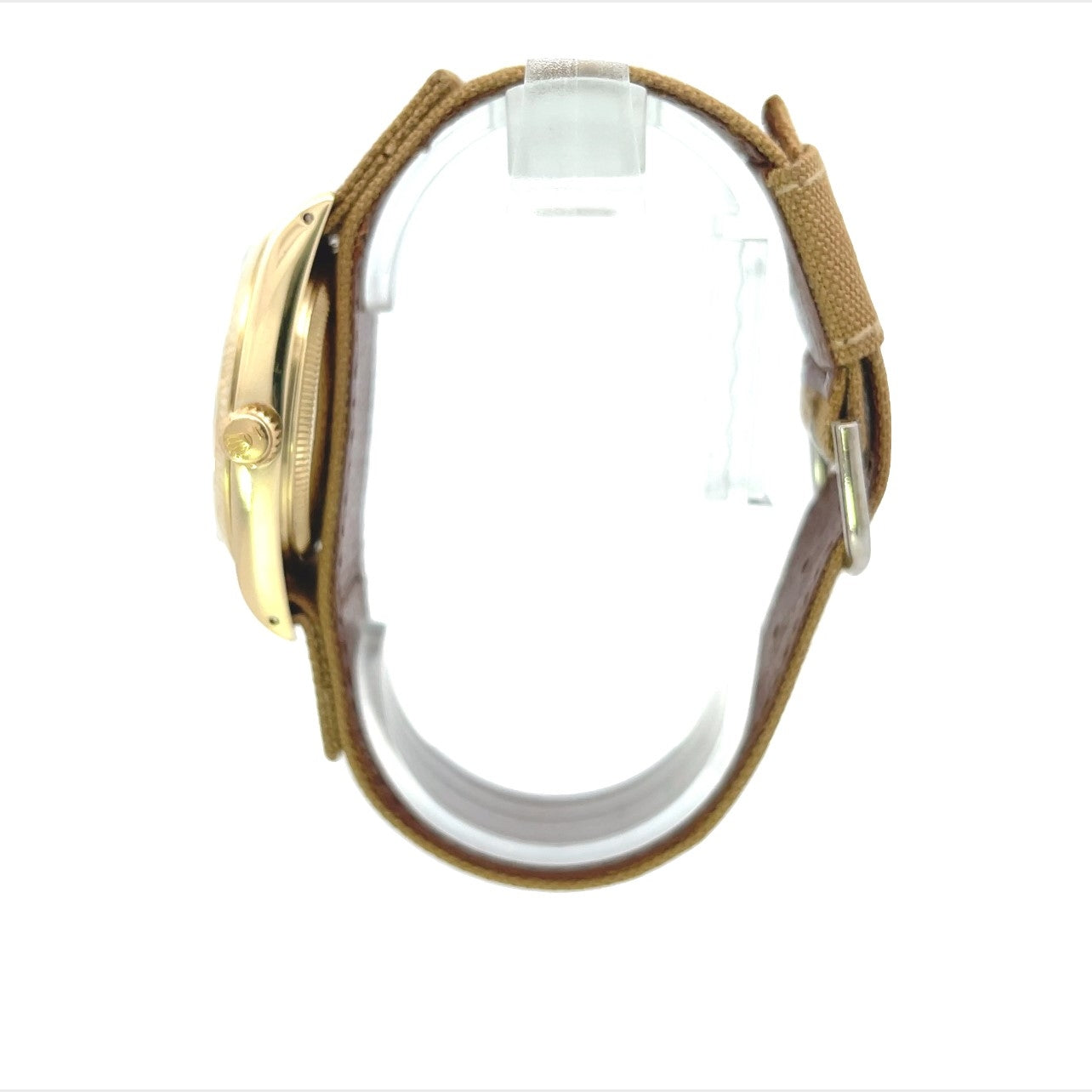 Rolex Date 34mm Yellow Gold Jubilee Vintage 1503 - Beverly Hills Watch Company