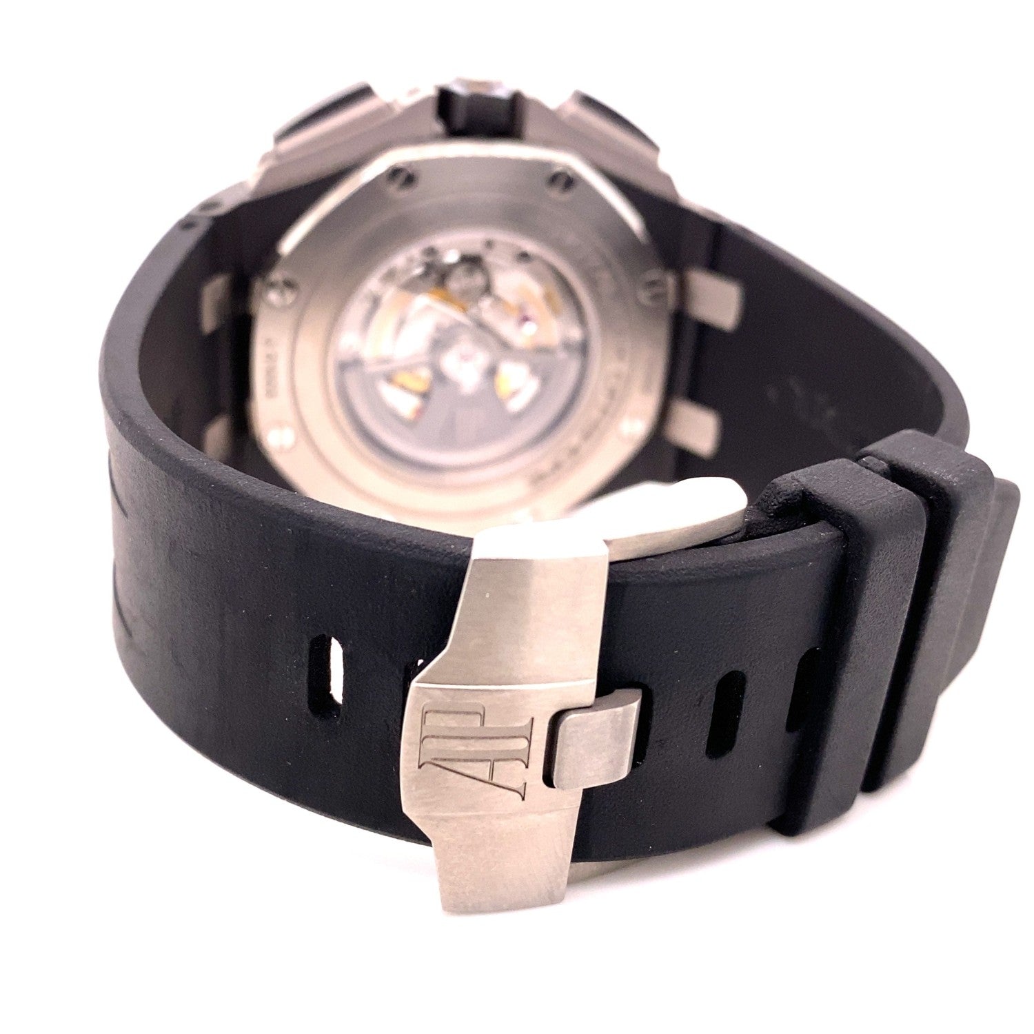 Audemars Piguet Royal Oak Offshore Chronograph 44mm Black Ceramic Grey Dial 26405CE.OO.A002CA.01 T6EUPE - Beverly Hills Watch Company