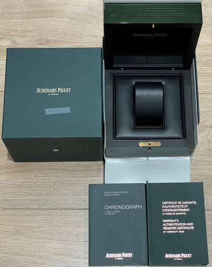 Audemars Piguet Royal Oak Offshore Chronograph 44mm Black Ceramic Grey Dial 26405CE.OO.A002CA.01 T6EUPE - Beverly Hills Watch Company