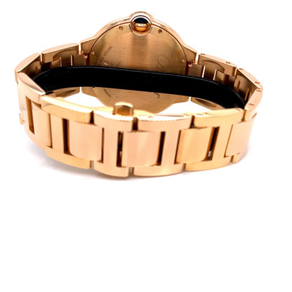 Cartier Ballon Blue 42mm Rose Gold W69006Z2 - Beverly Hills Watch Company