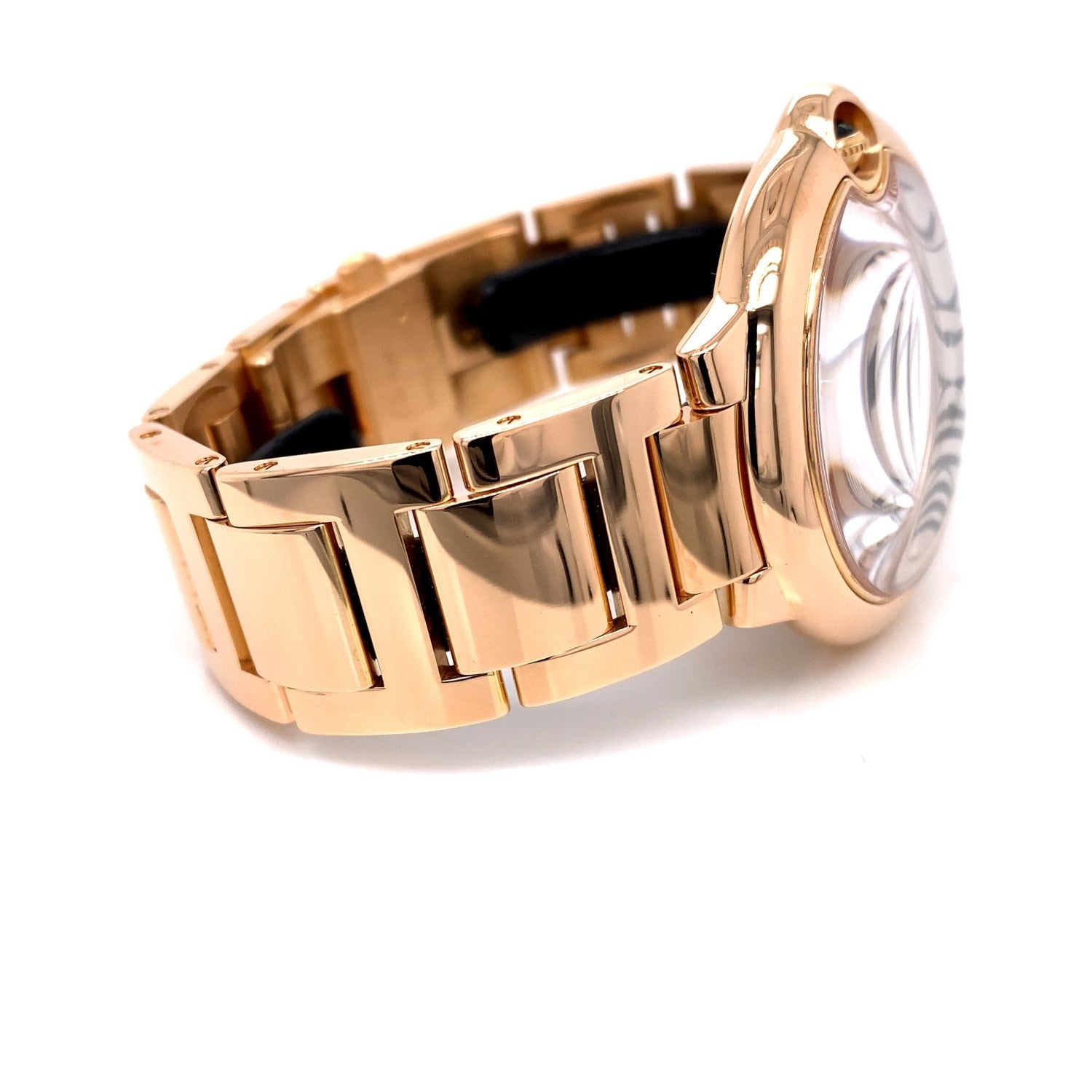 Cartier Ballon Blue 42mm Rose Gold W69006Z2 - Beverly Hills Watch Company