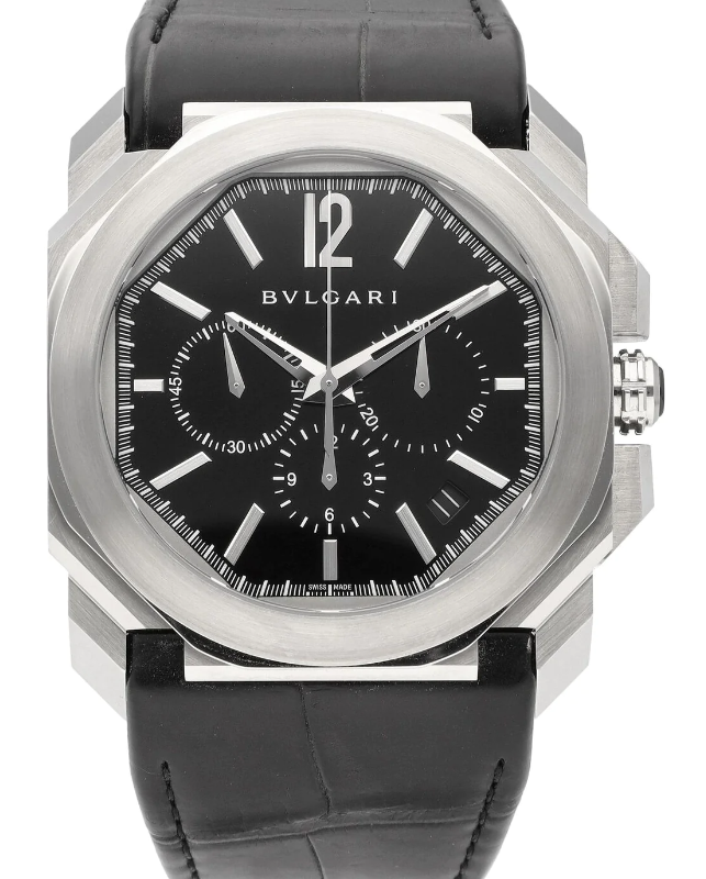 Bulgari Octo Velocissimo Chronograph 41mm Stainless Steel 102103 - Beverly Hills Watch Company