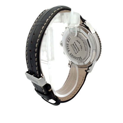 Breguet Transatlantique Type XXI Flyback Chronograph Ruthenium Dial 3810ST/92/9ZU - Beverly Hills Watch Company