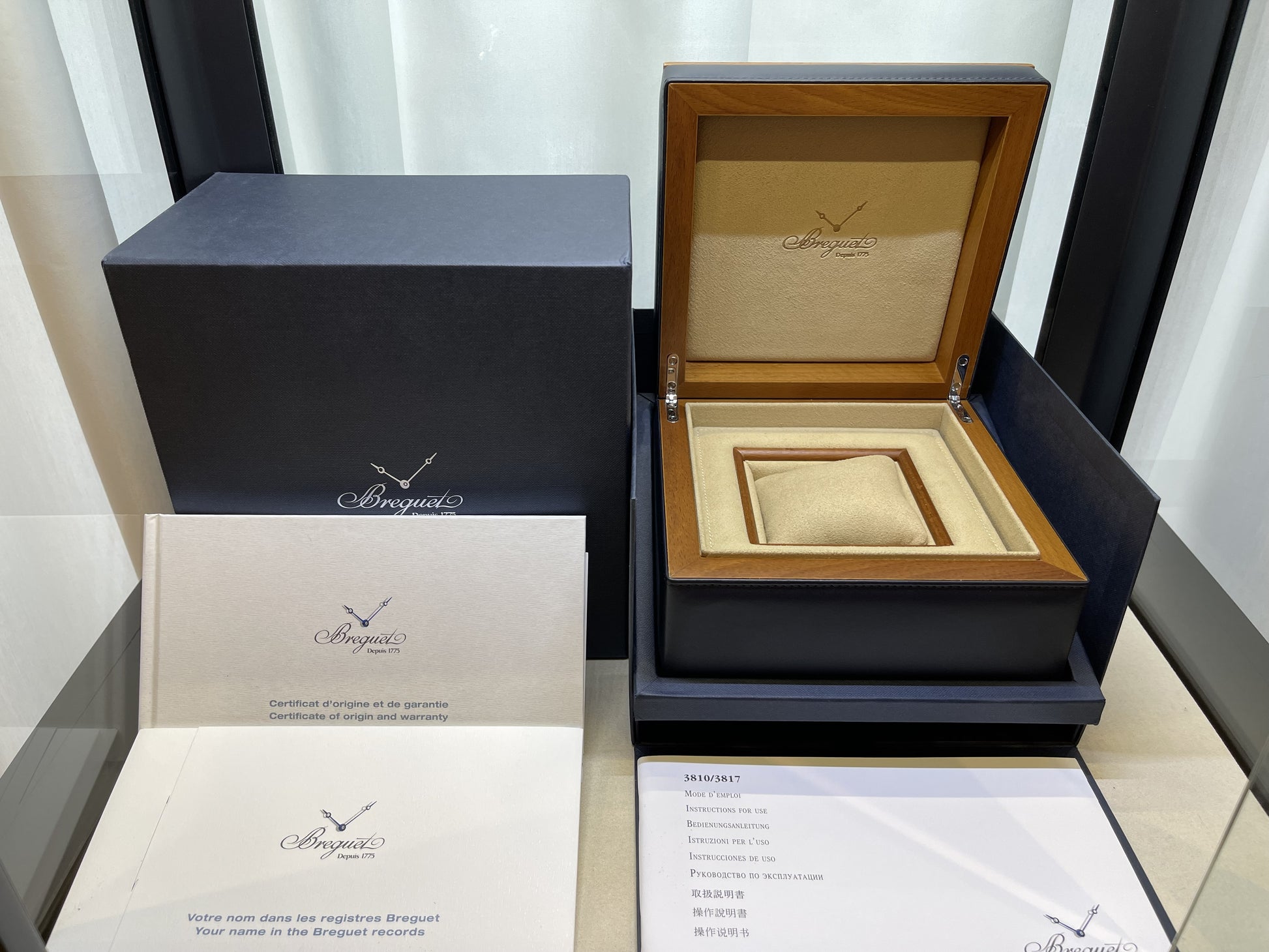 Breguet Transatlantique Type XXI Flyback Chronograph Ruthenium Dial 3810ST/92/9ZU - Beverly Hills Watch Company