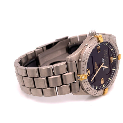 Breitling Aerospace 40mm Titanium Professional Bracelet F5606110B TM5XVZ - Beverly Hills Watch Company