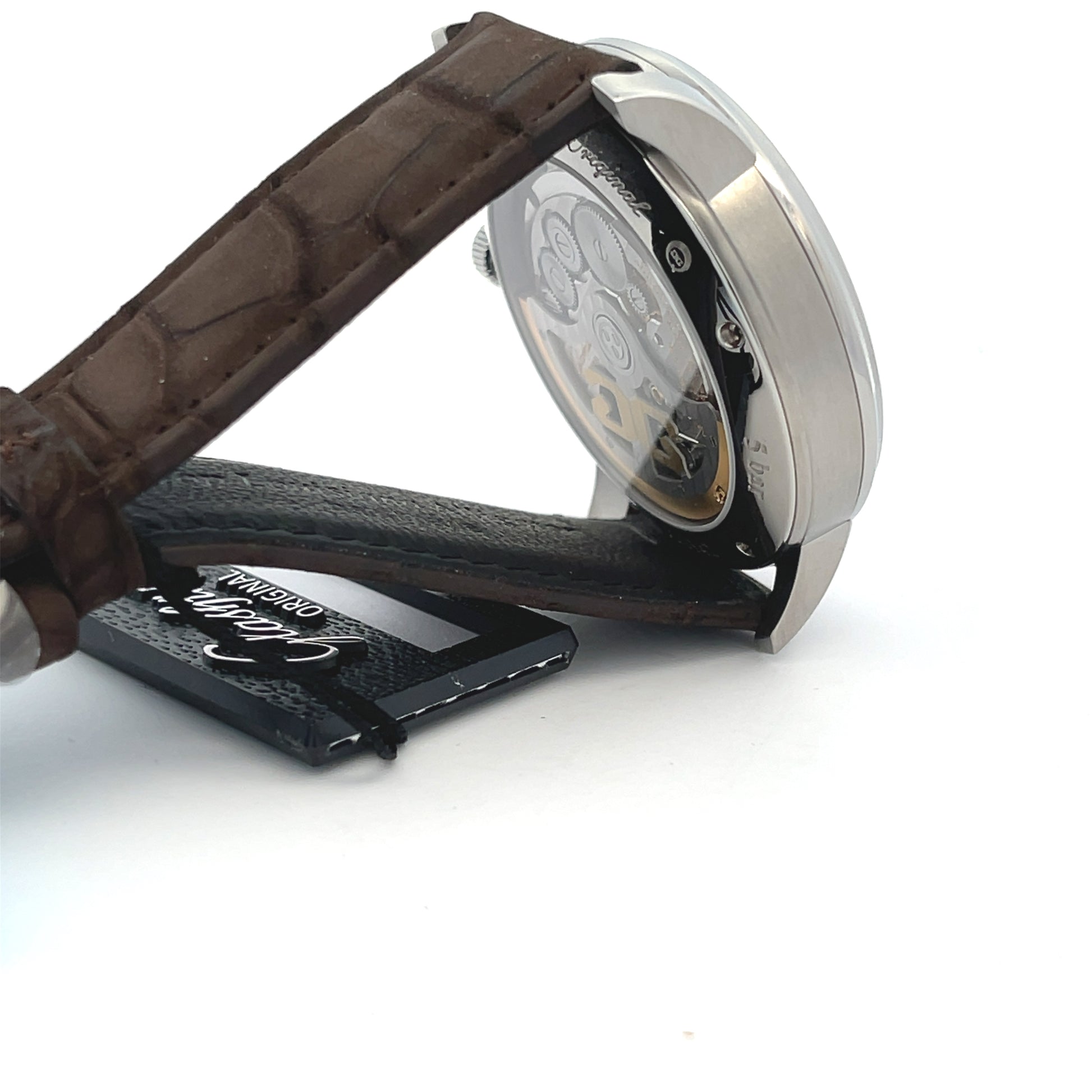 Glashutte Original Senator Excellence Panorama Date Silver Dial 1-36-03-03-02-31 - Beverly Hills Watch Company