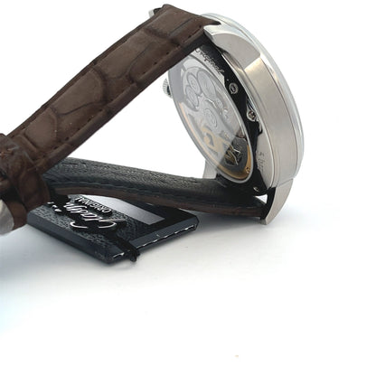 Glashutte Original Senator Excellence Panorama Date Silver Dial 1-36-03-03-02-31 - Beverly Hills Watch Company