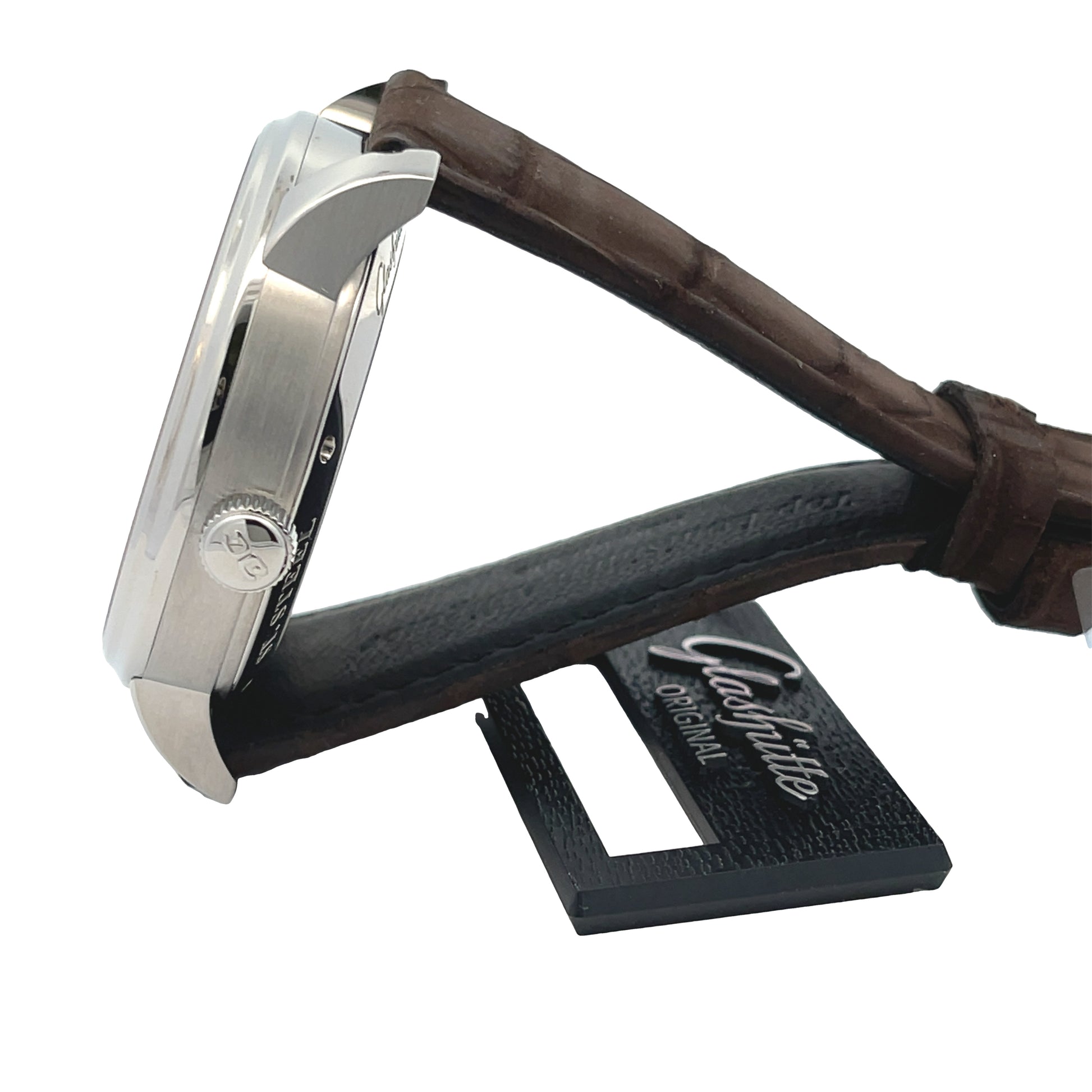 Glashutte Original Senator Excellence Panorama Date Silver Dial 1-36-03-03-02-31 - Beverly Hills Watch Company