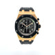 Audemars Piguet 42mm Royal Oak Offshore Rubber Clad Rose Gold 25940OK.OO.D002CA.01A - Beverly Hills Watch Company