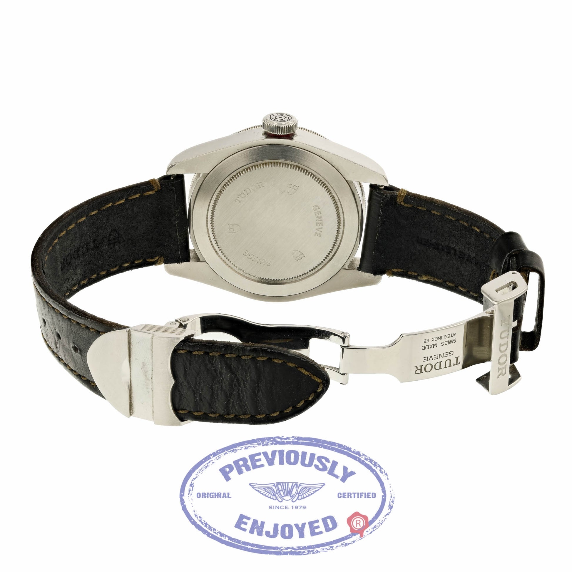 Tudor Heritage Black Bay 41MM Stainless Steel Matte Burgundy Red Bezel 79220R UXVHNM - Beverly Hills Watch Company