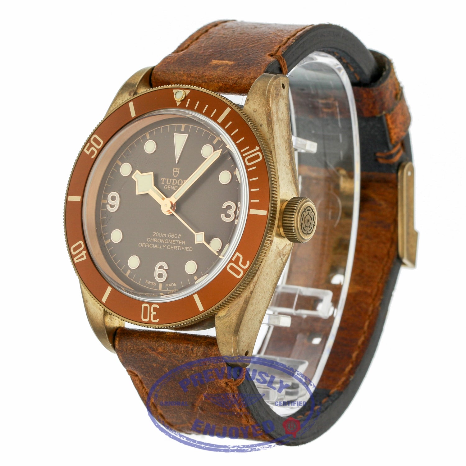 Tudor Heritage 43mm Black Bay Bronze 79250BM 4NQWPC - Beverly Hills Watch