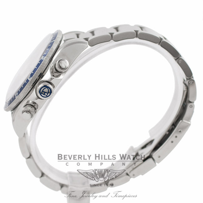 Tudor Heritage Chronograph Blue 70330B 6HDX25 - Beverly Hills Watch Company Watch Store