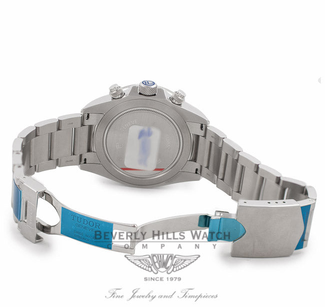 Tudor Heritage Chronograph Blue 70330B 6HDX25 - Beverly Hills Watch Company Watch Store