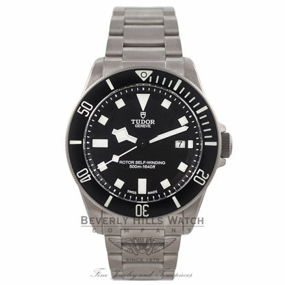 Tudor Pelagos Titanium Black Dial Black Bezel 25500TN 1R2T5G - Beverly Hills Watch Company Watch Store