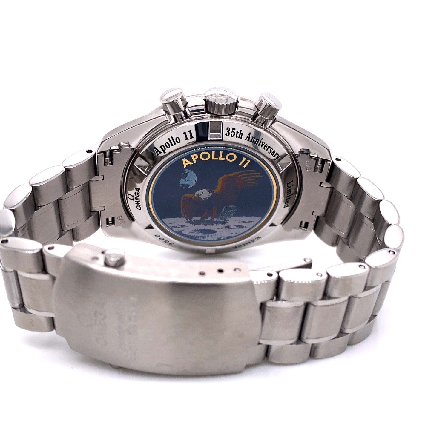 Omega Speedmaster Professional 42mm Apollo 11 35th Anniversary 3569.31.00 TUZ2AM - Beverly Hills Watch Company