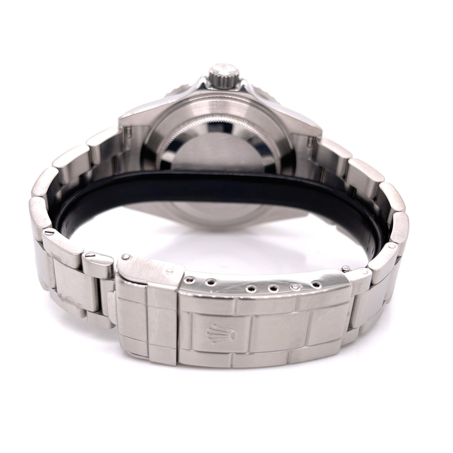 Rolex Submariner Date Stainless Steel Black Dial Oyster Bracelet 16610 - Beverly Hills Watch Company