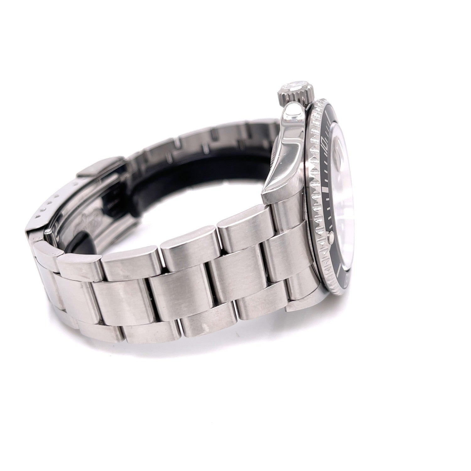 Rolex Submariner Date Stainless Steel Black Dial Oyster Bracelet 16610 - Beverly Hills Watch Company