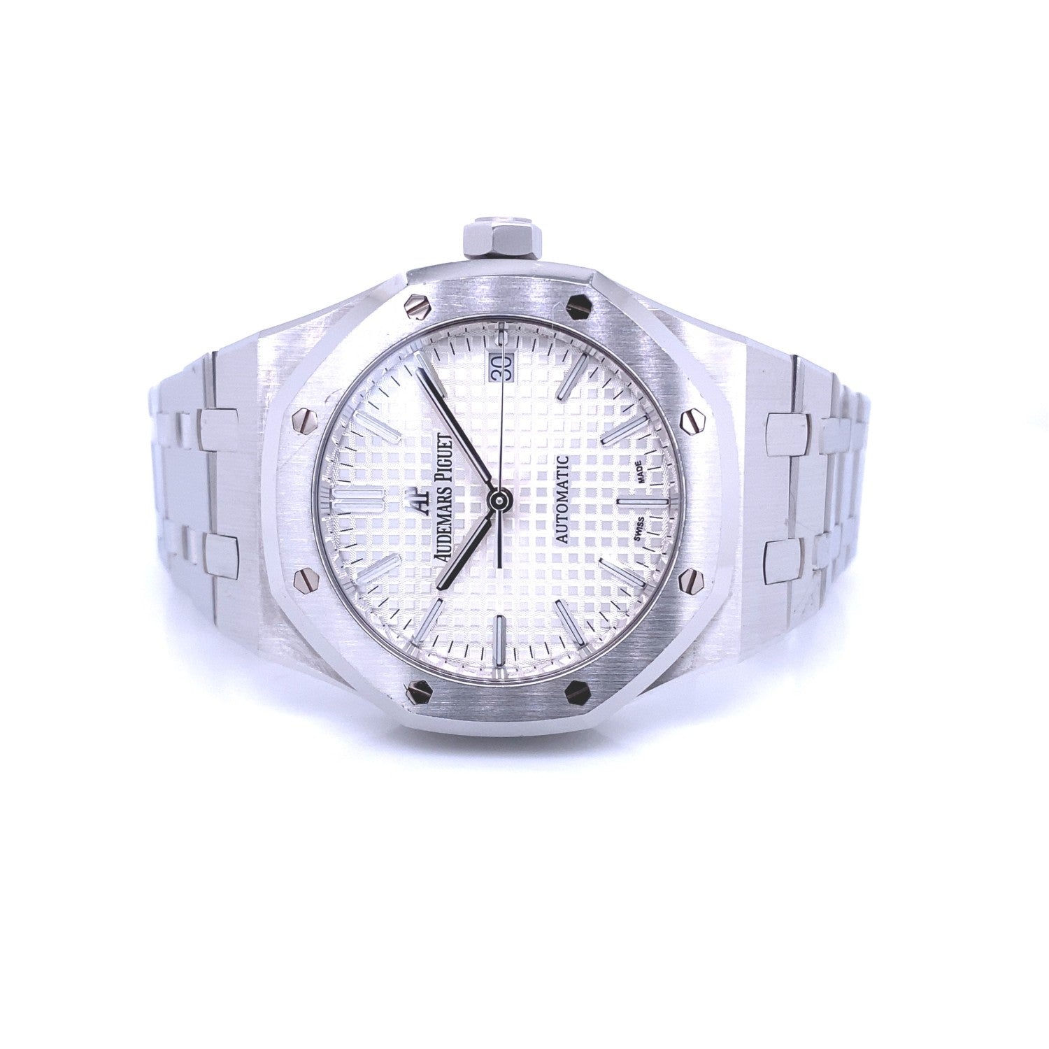 Audemars Piguet Royal Oak Stainless Steel 37MM Silver Dial 15450ST.00.1256ST.01.A - Beverly Hills Watch Company