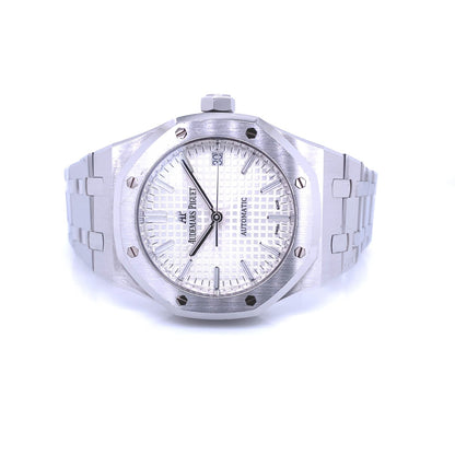 Audemars Piguet Royal Oak Stainless Steel 37MM Silver Dial 15450ST.00.1256ST.01.A - Beverly Hills Watch Company