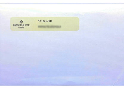 Patek Philippe Nautilus White Gold Power Reserve Moon Date 5712g-001 - Beverly Hills Watch Company