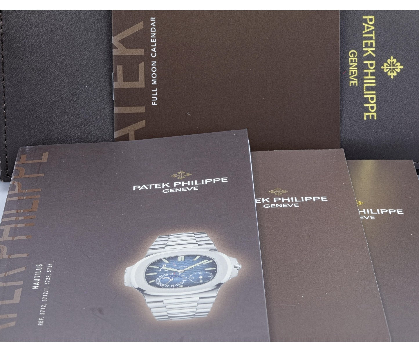 Patek Philippe Nautilus White Gold Power Reserve Moon Date 5712g-001 - Beverly Hills Watch Company