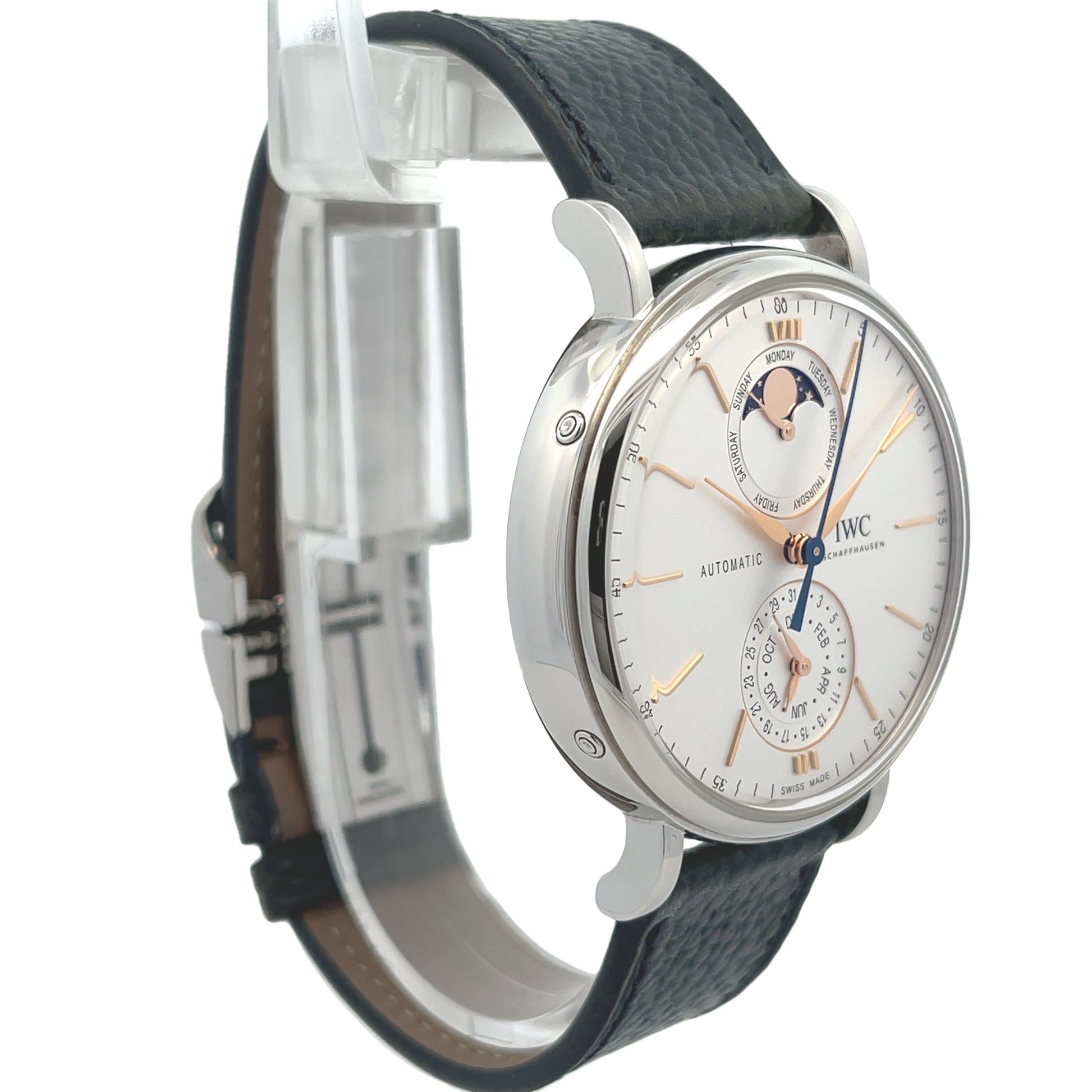 IWC Portofino Complete Calendar 41mm Stainless Steel IW359001 - Beverly Hills Watch Company