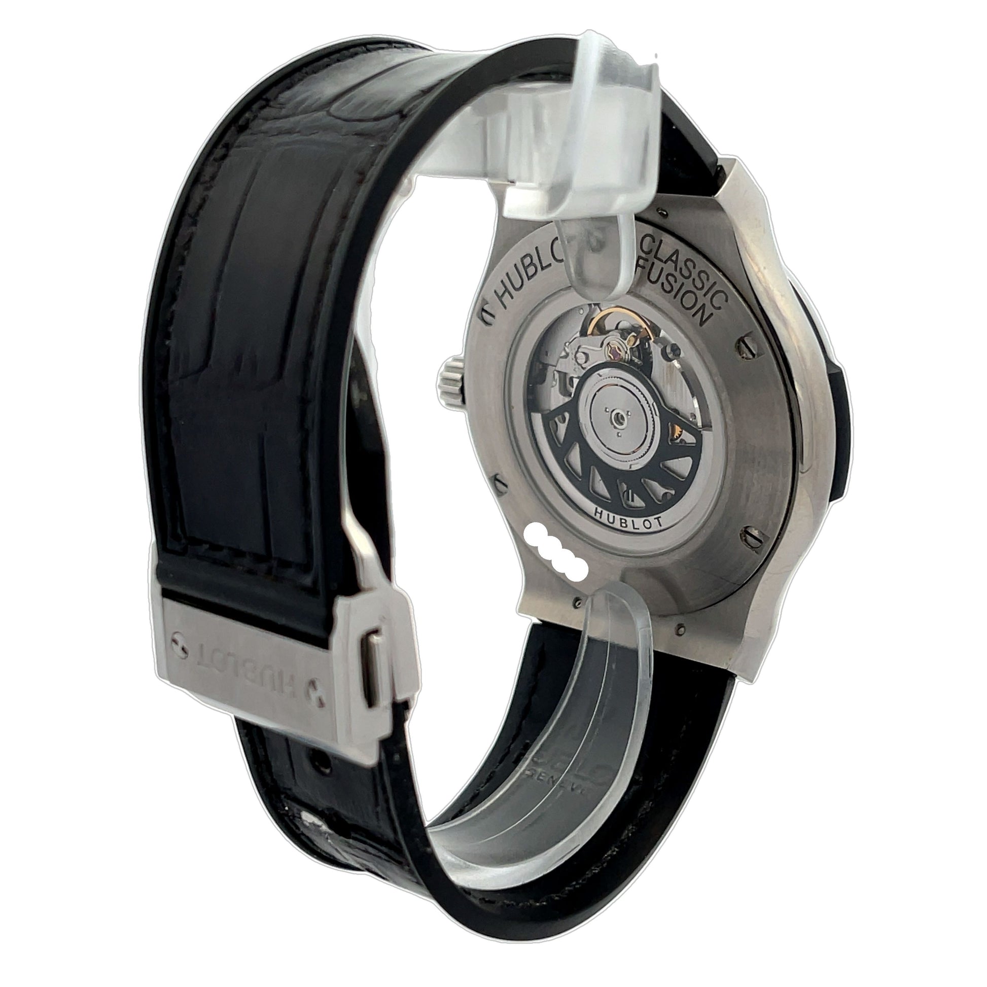 Hublot Classic Fusion 45mm Titanium Black Dial 511.NX.1171.LR - Beverly Hills Watch Company