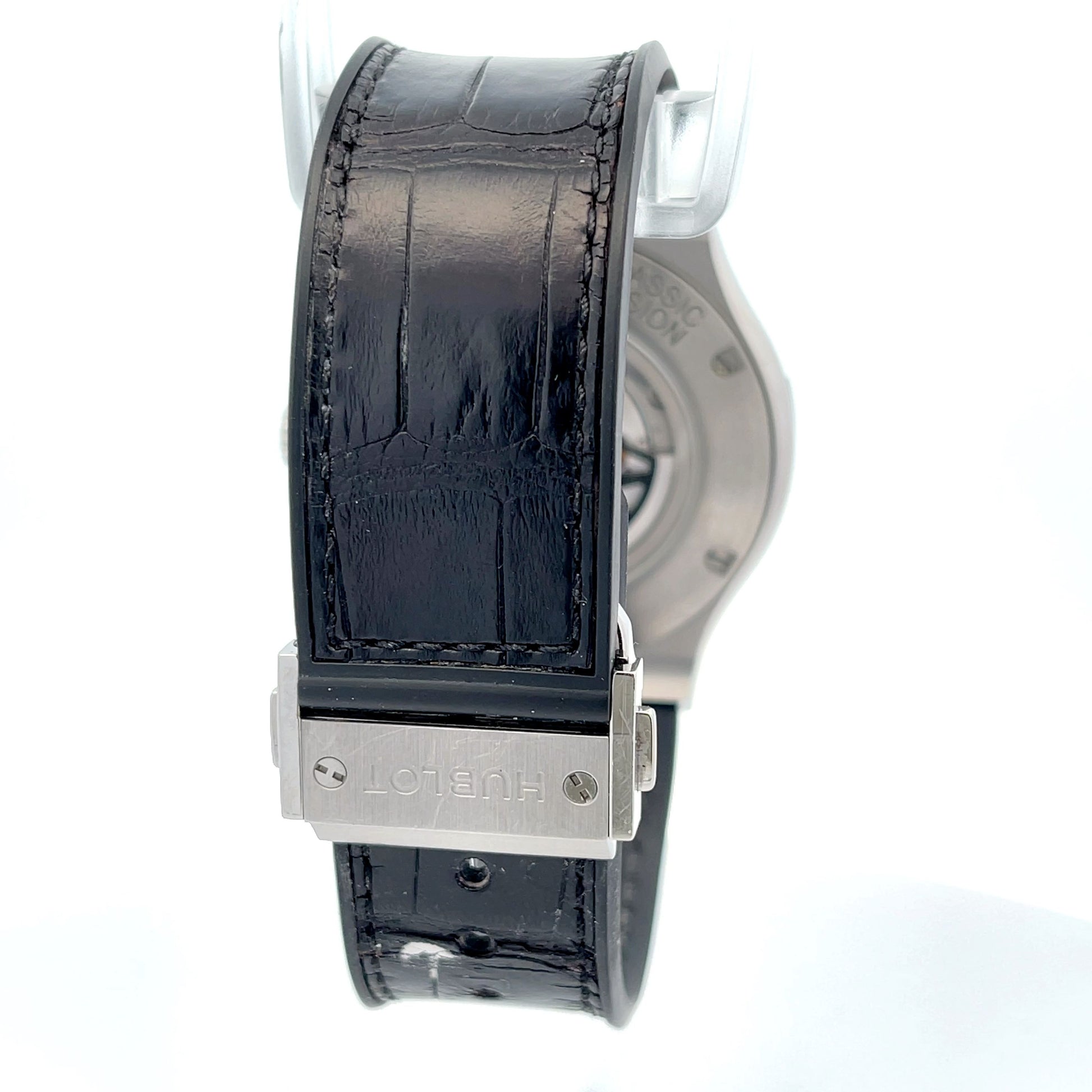 Hublot Classic Fusion 45mm Titanium Black Dial 511.NX.1171.LR - Beverly Hills Watch Company