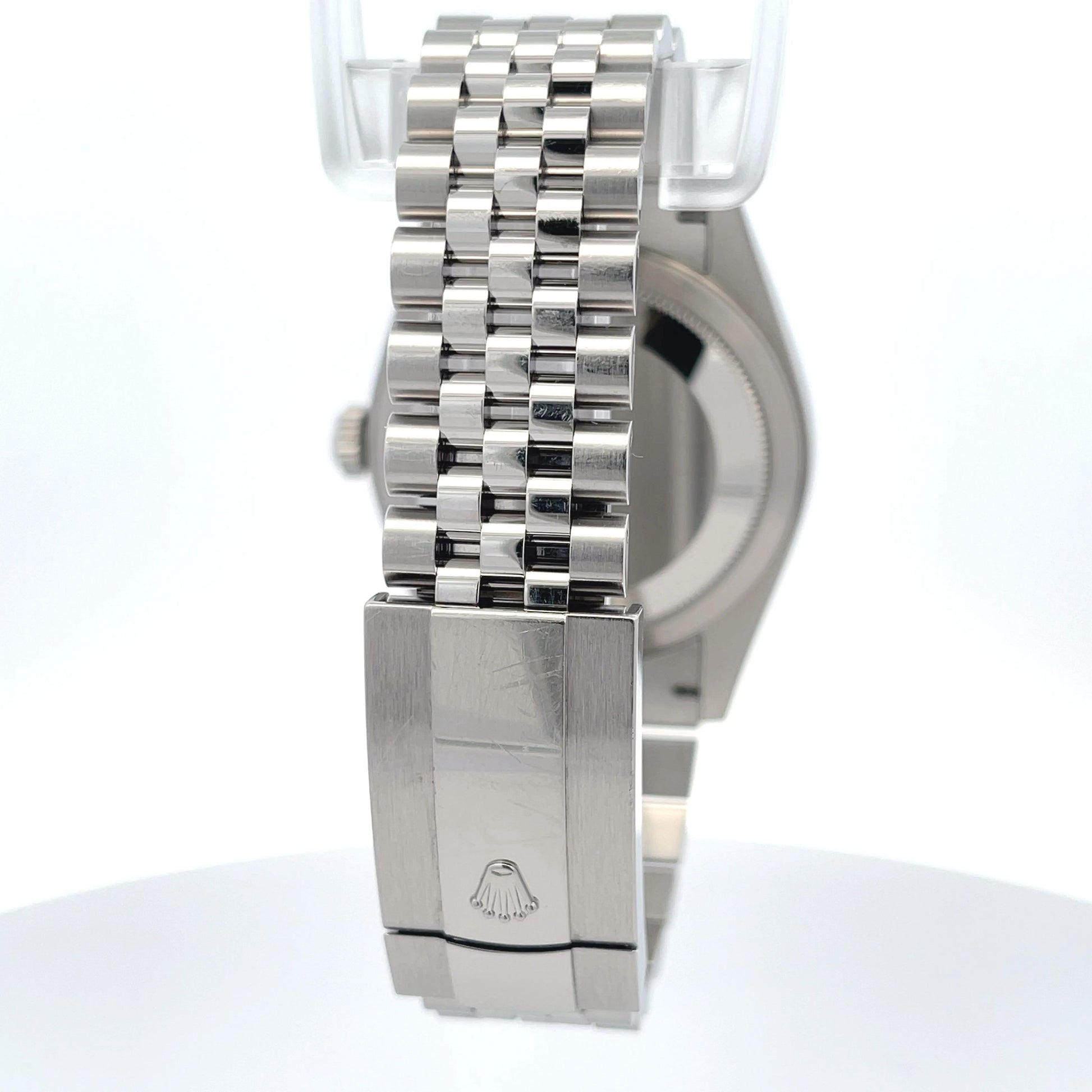 Rolex Sky-Dweller 42mm Stainless Steel Black Dial Jubilee 326934 - Beverly Hills Watch Company