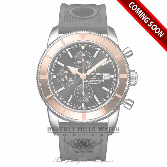 Breitling Superocean Heritage Chronograph Stainless Steel Rubber Strap U1332012/B908 - Beverly Hills Watch Company Watch Store