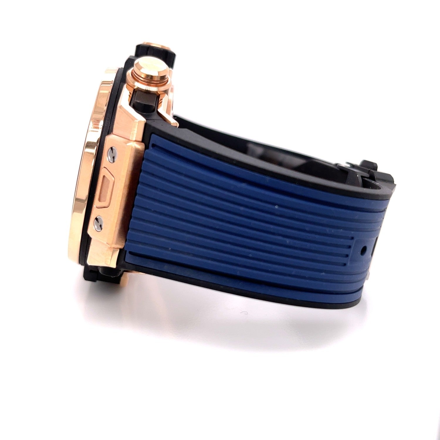 Hublot Big Bang Unico 44mm King Gold Blue Dial 411.0X.5189.RX - Beverly Hills Watch Company