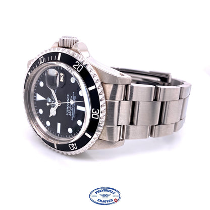 Rolex Submariner Date 40mm Stainless Steel Black Dial 1680 UA9H1A - Beverly Hills Watch Company