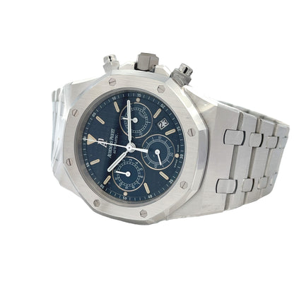 Audemars Piguet Royal Oak Chronograph 39MM Stainless Steel Blue Dial 25860ST.OO.1110ST.04 - Beverly Hills Watch Company