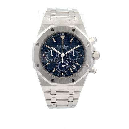 Audemars Piguet Royal Oak Chronograph 39MM Stainless Steel Blue Dial 25860ST.OO.1110ST.04 - Beverly Hills Watch Company