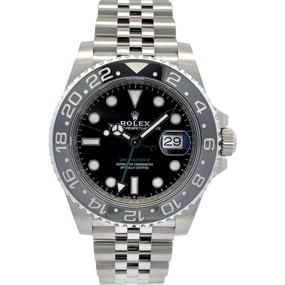 Rolex GMT Master II Bruce Wayne 126710GRNR - Beverly Hills Watch Company