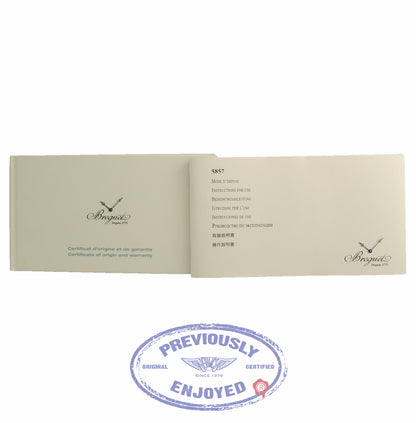 Breguet Marine Dual Time Stainless Steel 42mm Silver Dial 5857ST/12/5ZU UHCDDE - Beverly Hills Watch