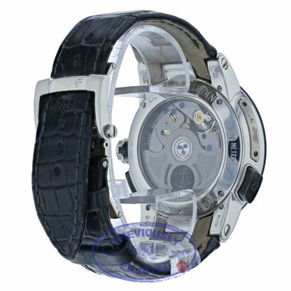 Ulysse Nardin El Toro GMT Silver Dial Platinum Perpetual Calendar 43mm 329-00 9791Z0 - Beverly Hills Watch Company